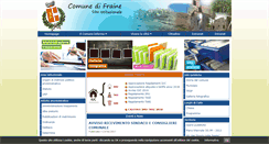 Desktop Screenshot of comune.fraine.ch.it